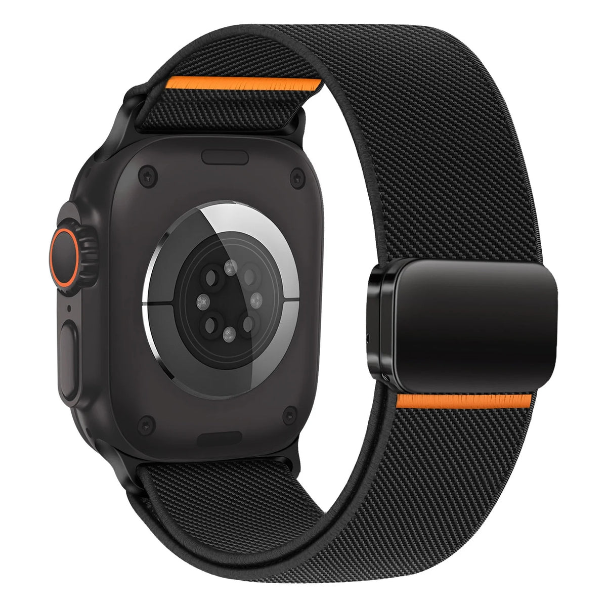 Nylon Strap for Apple Watch Band 49mm 46mm 42mm 45mmm 41mm 44mm 40mm Magnetic Bracelet Correa iWatch Ultra 11 10 9 8 7 6 5 SE 3
