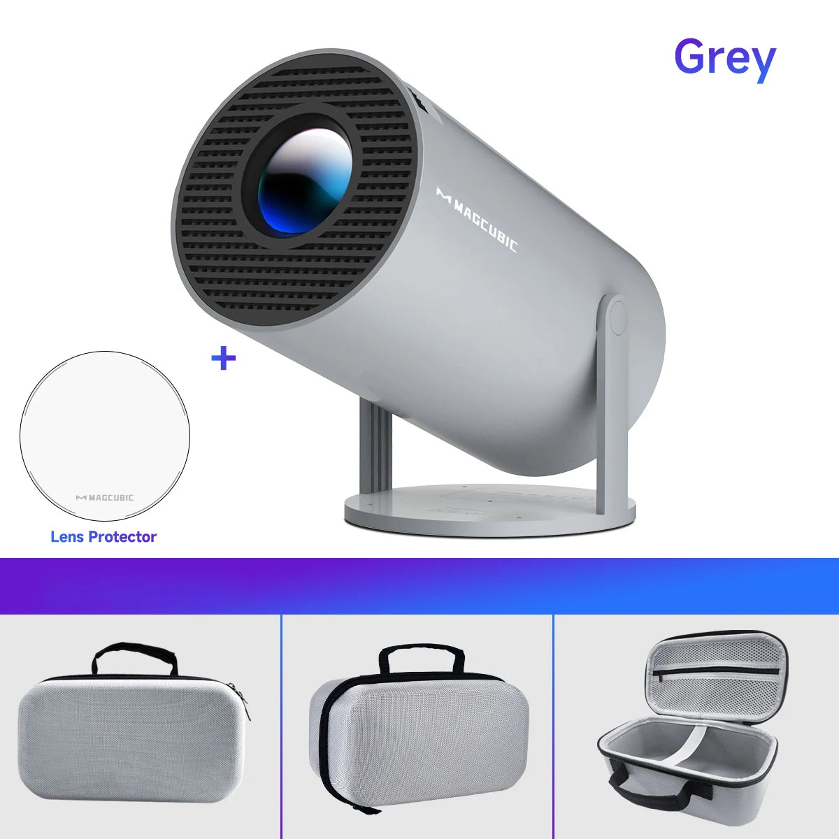 Magcubic HY300 Pro 8K HD Projector Android14 Dual Wifi6 290ANSI Allwinner H726 BT5.4 1280*720 Home Cinema Outdoor Projetor HY300