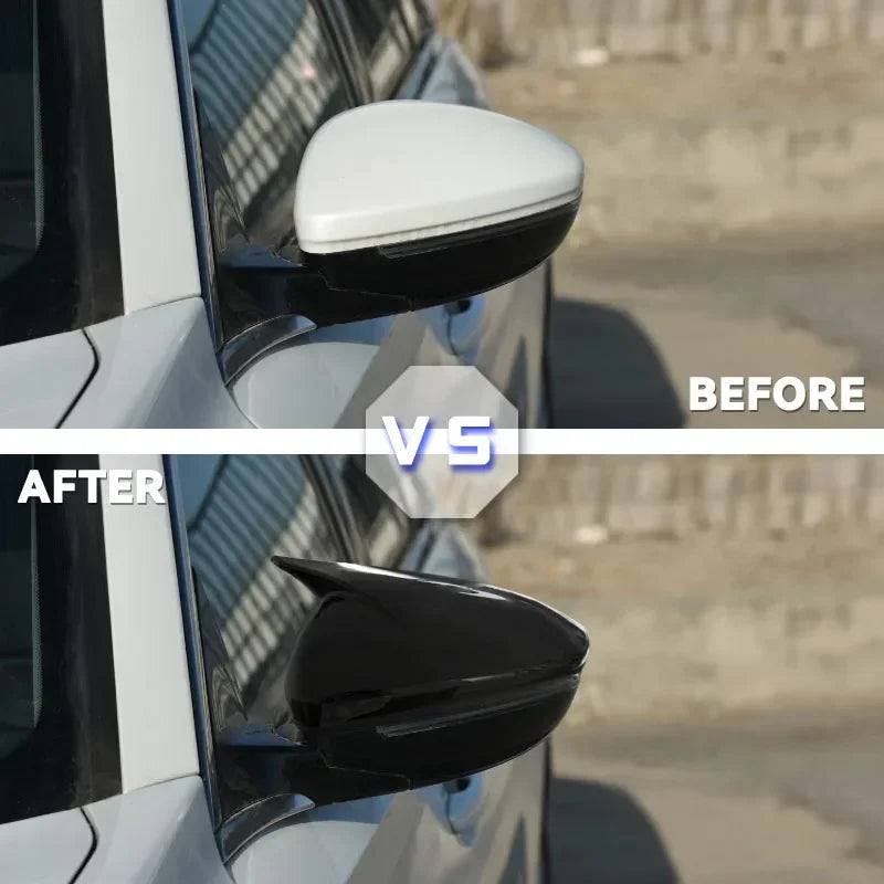 For Peugeot 208 308 408 508 307 308 2008 4008 5008 2013-2023 Door Side Wing Mirror Cover Rearview Caps Accessories Car Styling