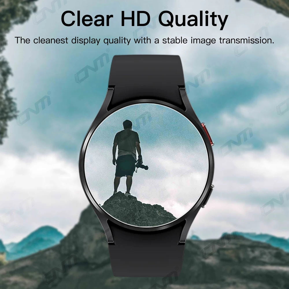9H Tempered Glass for Samsung Galaxy Watch 9/8/7/6/5/4 40/44mm Classic 47mm Pro Screen Protector Anti-scratch Film Accessories