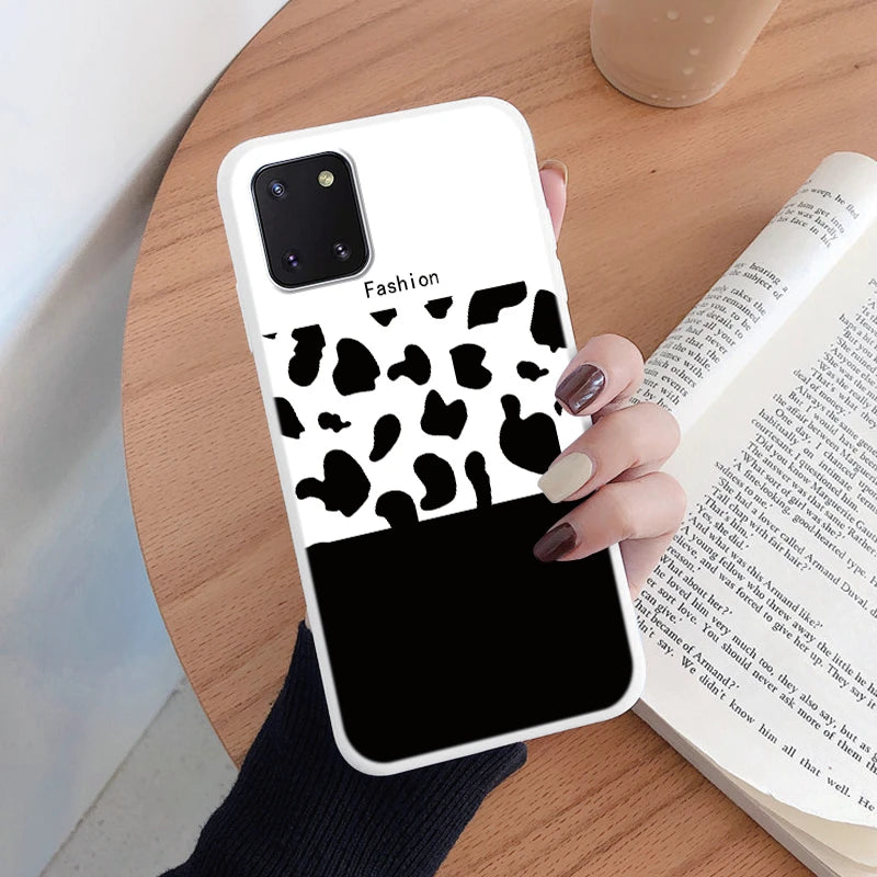 Case For Samsung Galaxy Note 10 Lite Soft Silicone TPU Back Cover Case Protective Coque For Samsung Note10 Lite Funda Capa Shell