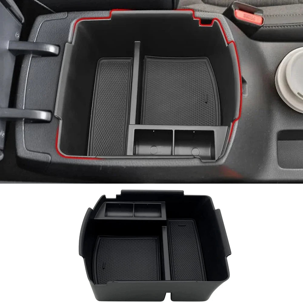 Car Armrest Storage Box For Kia Seltos 2020-2025 Central Console Glove Organizer Tray Car Interior Accessories