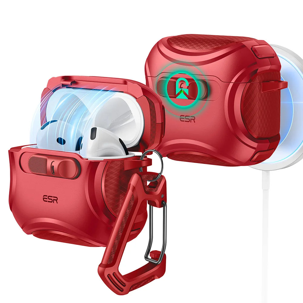 ESR for AirPods 5 Case (2026)&AirPods 4 Case (2024)Powerful Drop Protection Earphone Cover Compatible with AirPods 4/5 Gen