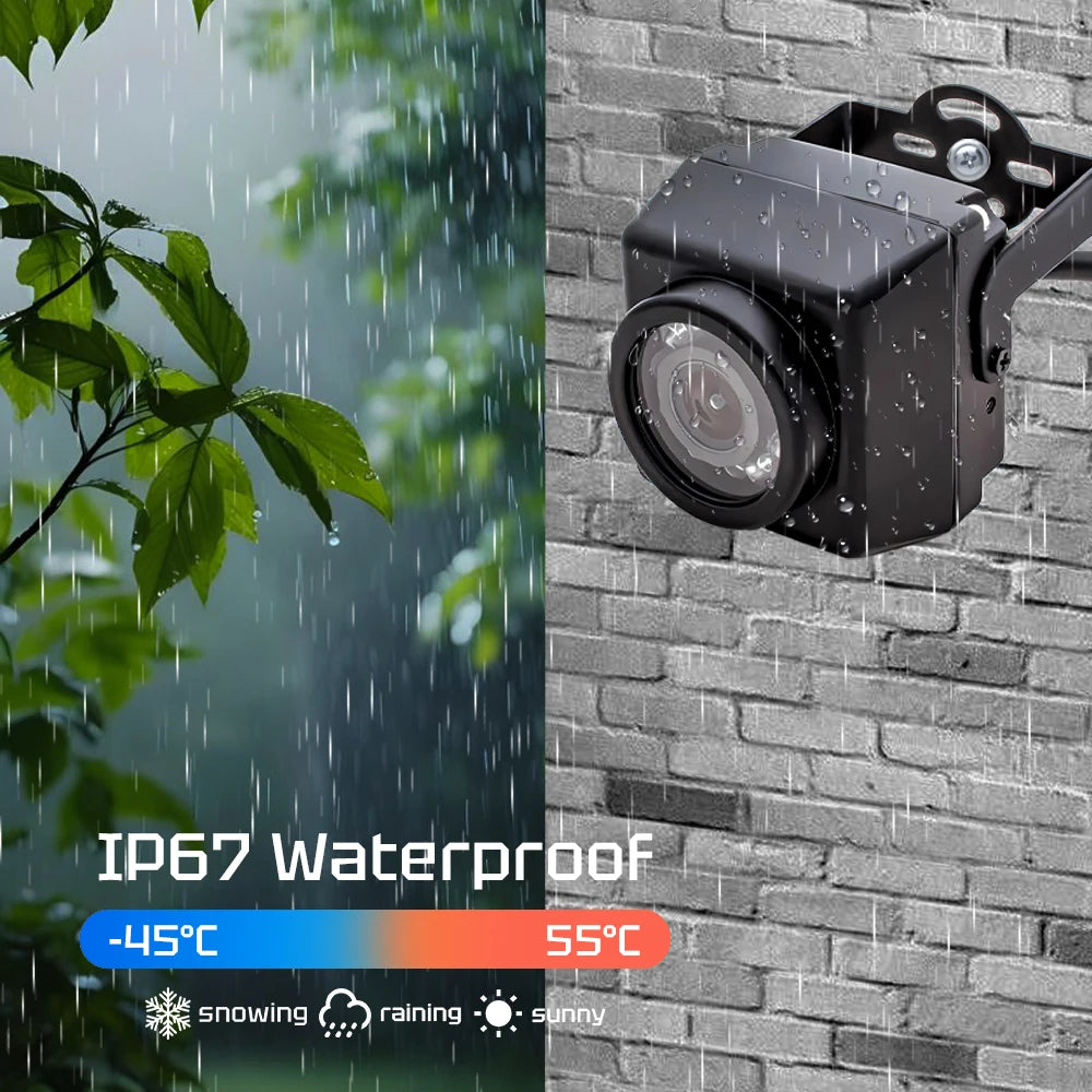 WGWK 4K Mini IP67 Waterproof POE IP Camera 3/4/5/8MP Night Vision Webcam Onvif H.265 Outdoor Motion Detection Security Camera