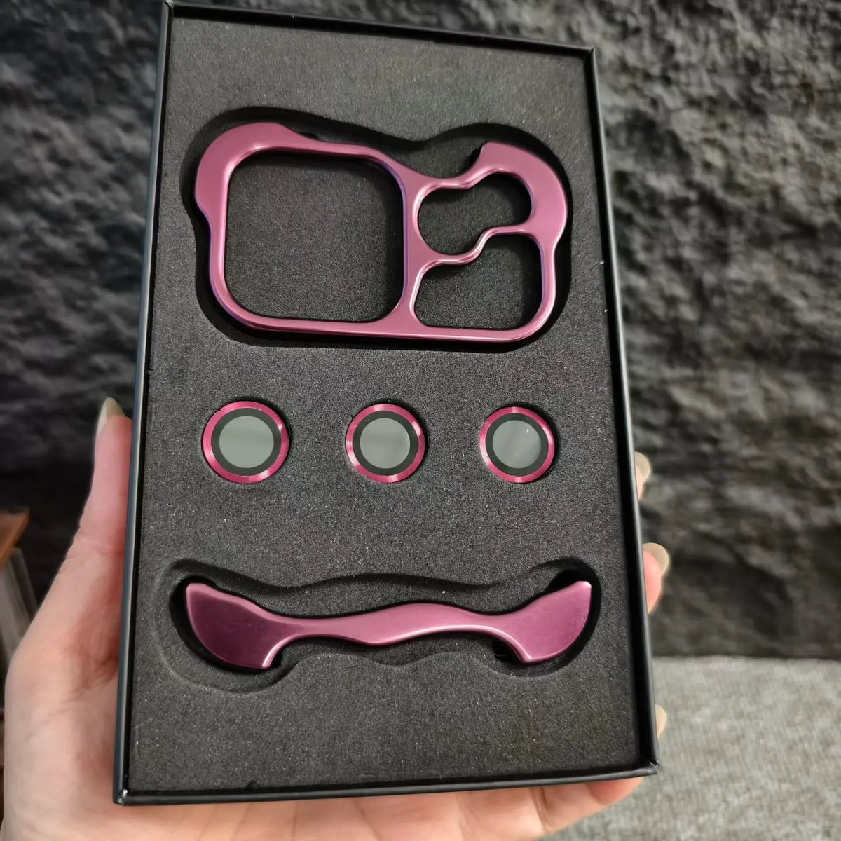 Irregular Metal Bumper Phone Case For IPhone 18 17 16 15 14 13 12 Pro Max Plus Lens Film Protect Bare Aluminum Shockproof Cover