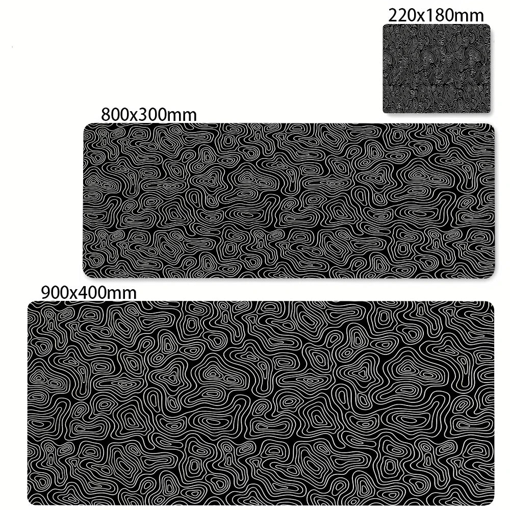 Strata Liquid Desk Mat Large Gaming Mouse Pad Non-Slip Rubber Game XXL Mouse Mat Computer Keyboard Mats Pad Big Mousepad 900x400