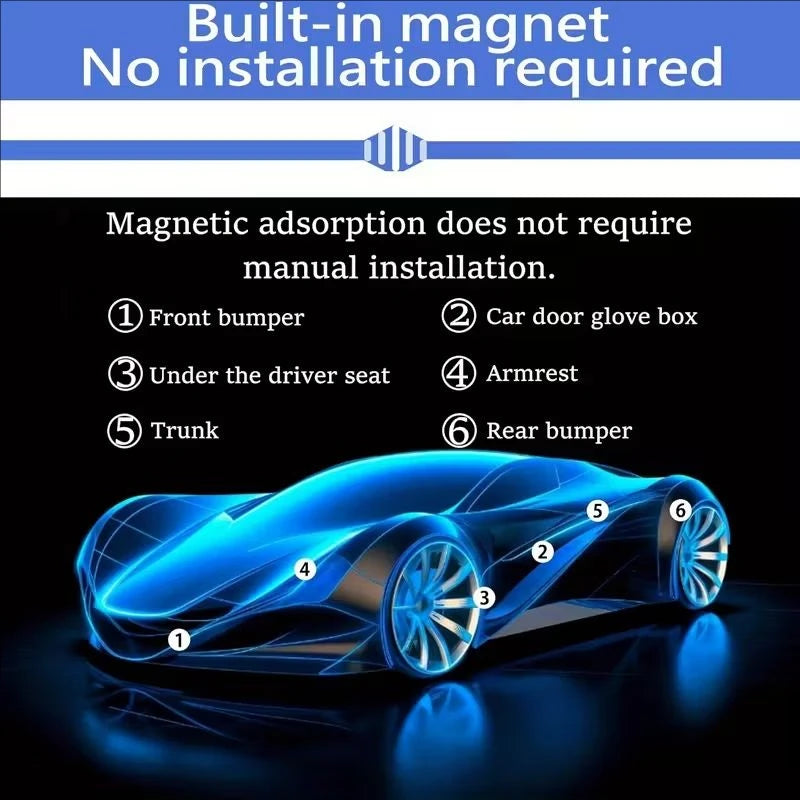GF10 Mini GPS Tracker Real-time GPS Tracking Device Anti-Theft Alarm Anti-lost Locator Strong Magnetic GPS Tracker Free APP