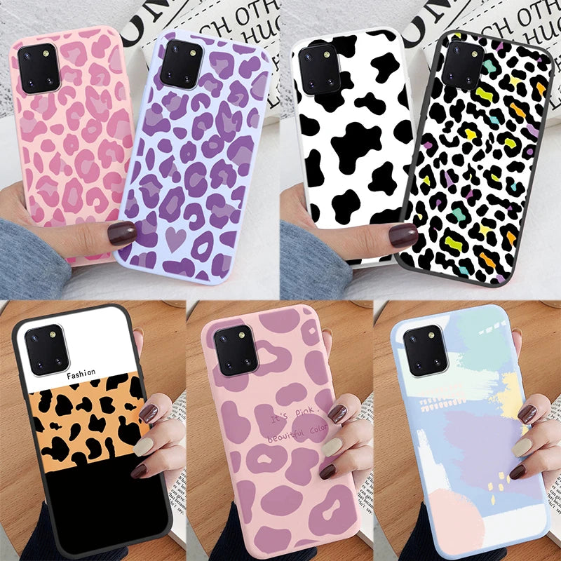 Case For Samsung Galaxy Note 10 Lite Soft Silicone TPU Back Cover Case Protective Coque For Samsung Note10 Lite Funda Capa Shell
