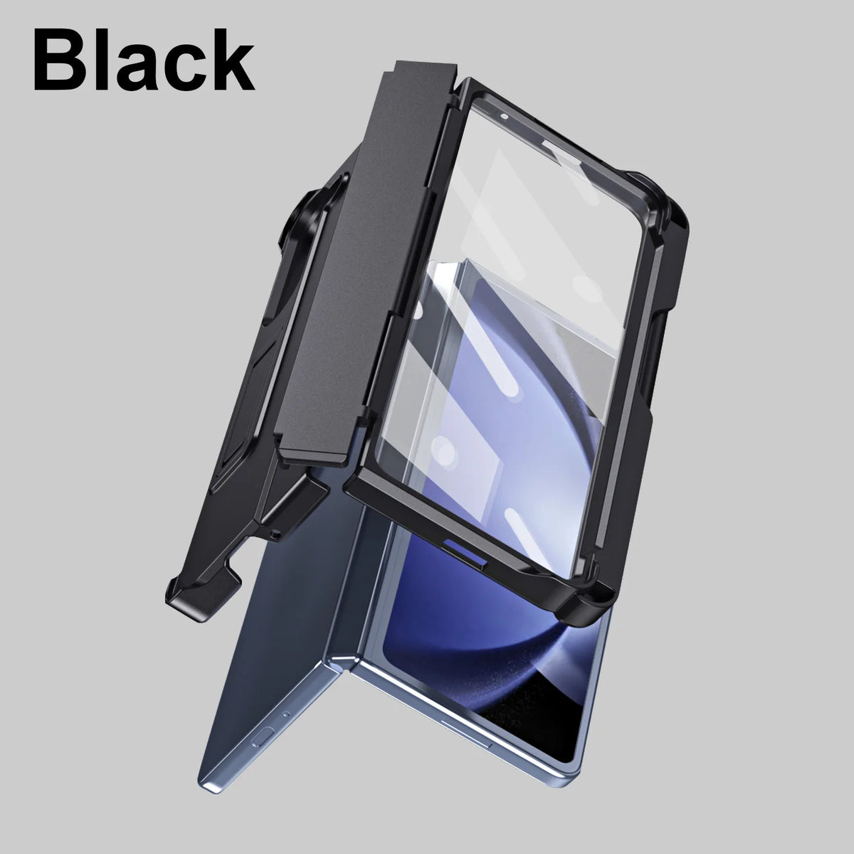 Suitable for Samsung Fold7/Fold6/Fold5/Fold4/Fold3 Stand, Stylus, Tempered Glass Full-Cover Protective Folding Phone Case