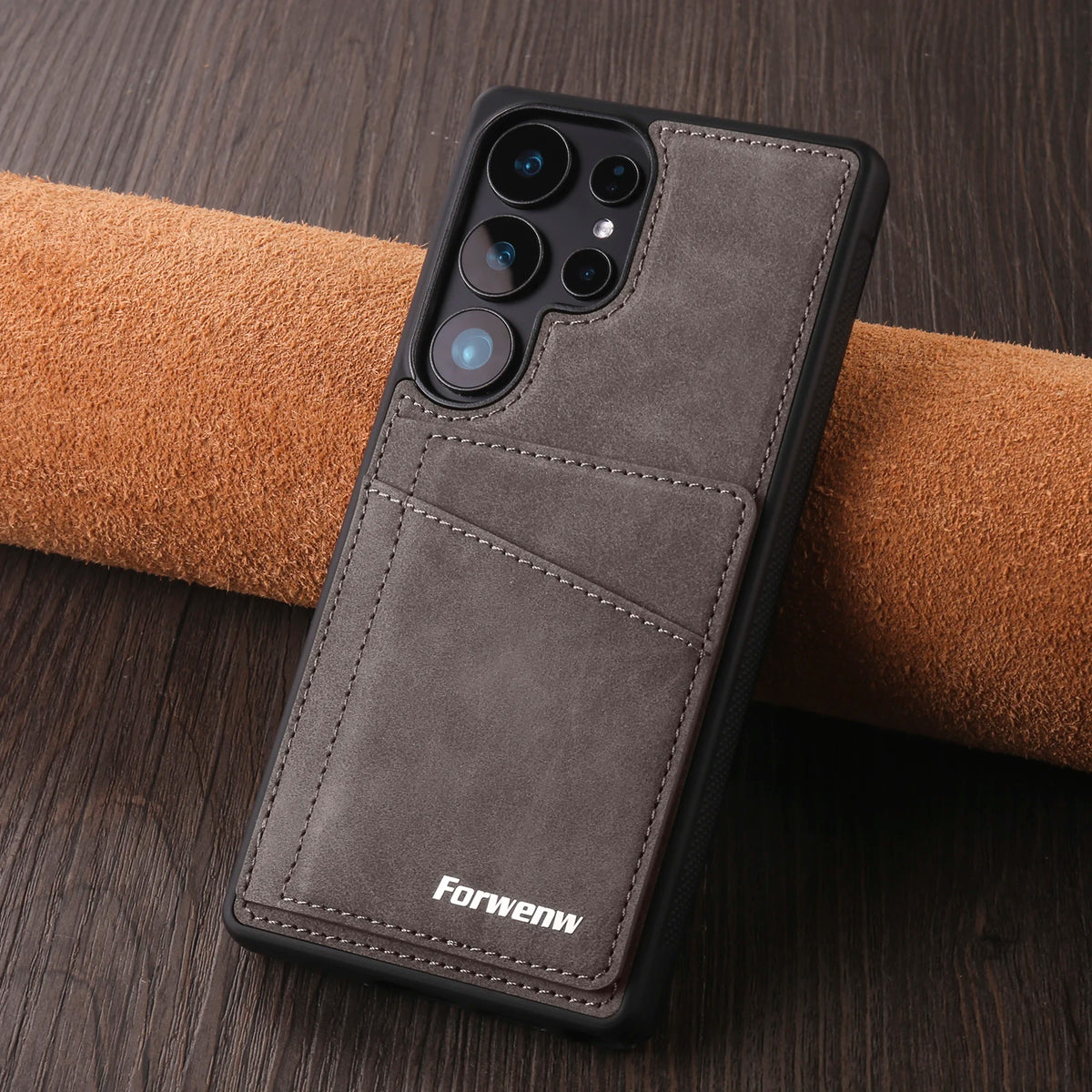 Leather Case for Samsung Galaxy S25 Edge S26 S24 Ultra S23 S22 S21 Plus S20 FE A16 A36 A56 A15 A35 A55 A54 A14 A17 Phone Cover