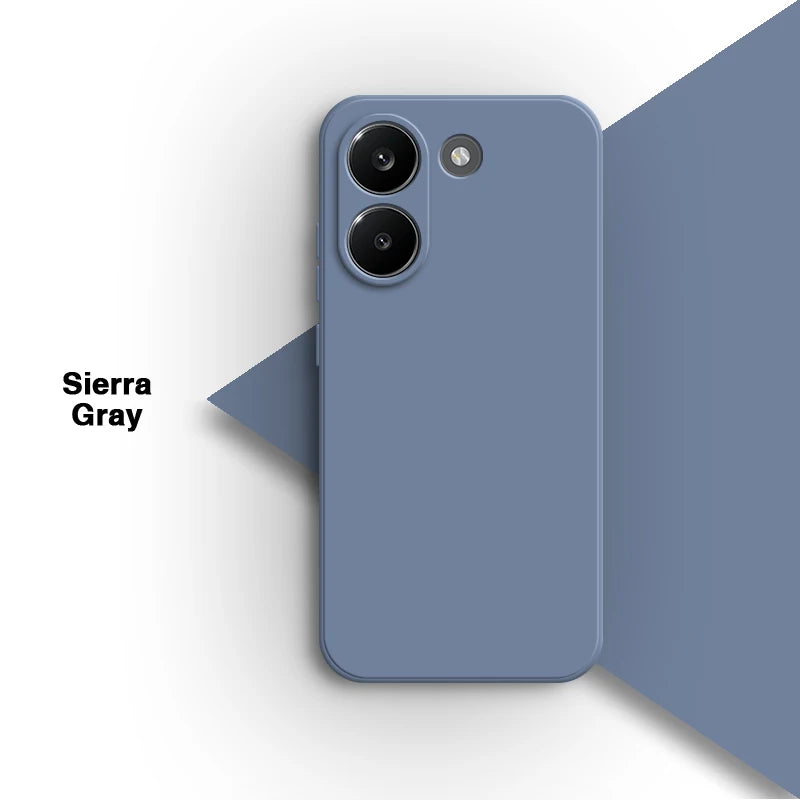 Original Phone Case for Xiaomi Poco X8 Pro X8Pro 5G Internal Flocking Liquid Silicone Camera Protection Luxury Back Covers Shell
