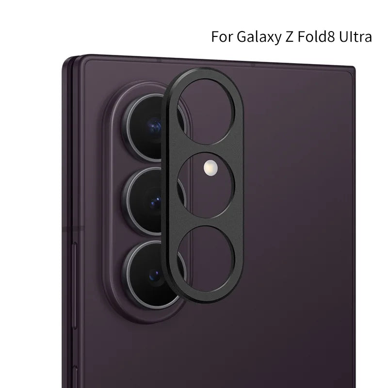 Aluminum Metal Rear Camera Protectors for Samsung Galaxy Z Fold8 Ultra Lens Cover For Samsung Z Fold 8 Hollow Lens Ring Film