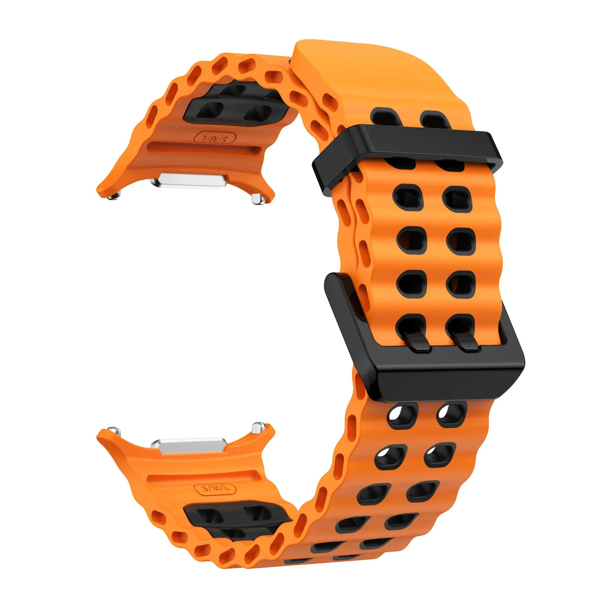 Soft Silicone Strap for Samsung Galaxy Watch 8 Ultra 2025 47mm Original Bracelet for Galaxy Watch Ultra 2-1 47mm Ocean Watchband