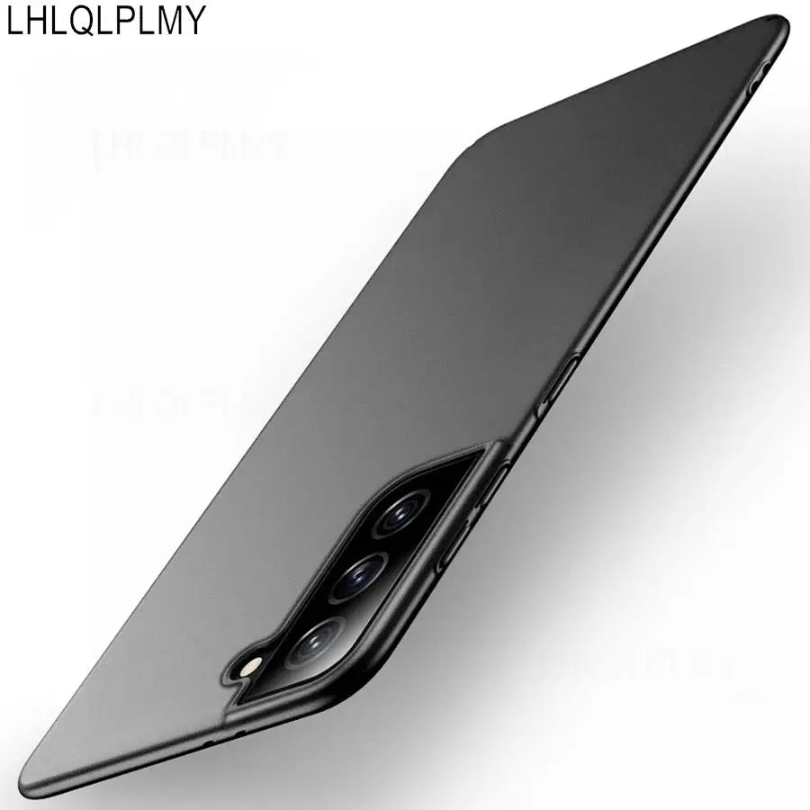 luxury Matte Back Ultra Thin Case For Samsung Galaxy S8 S9 S10 S20 S21 FE 5G S22 Plus S10e Note 8 9 10 Lite 20 Hard Cover Shell
