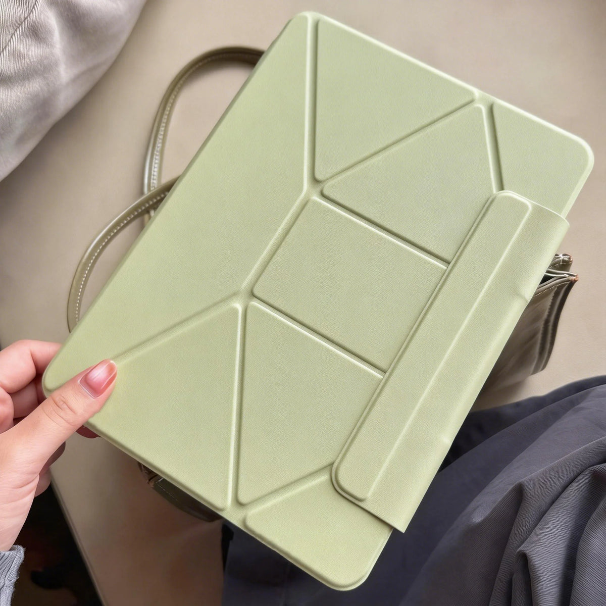 Dynamic Folio Case For iPad Pro 13 11 Case 2026 M5 M4 Funda Case For iPad Air 13 11 Cover 11th/10 Gen Cover Mini A17 6 Pro 12.9