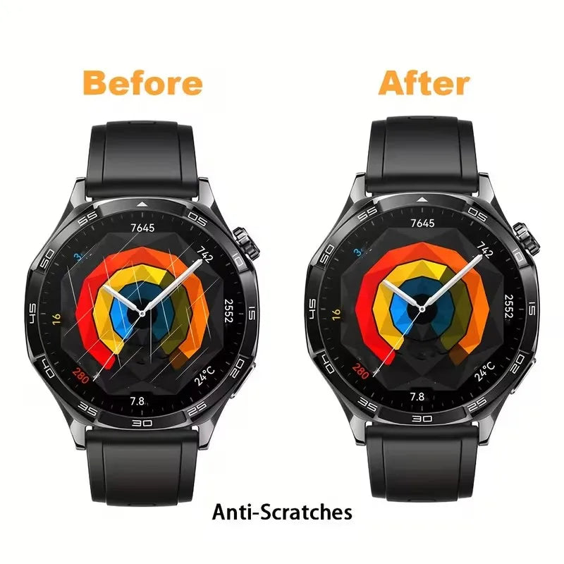 3-5Pcs Transparent Hydrogel Film For Huawei Watch GT5/GT5 Pro 46mm 41mm Screen Protector