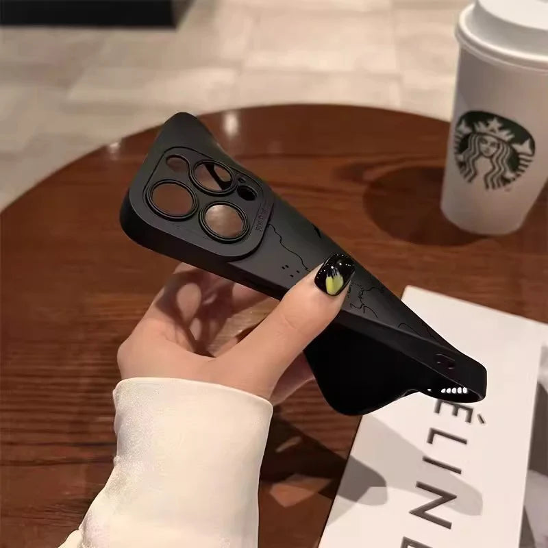 Travel-nspired Airplane Route Desian Phone Case For iPhone 17 15 14 13 12 11 16 Pro Max Air 16E 7 8 Plus X XR XS SE2 Soft Cover