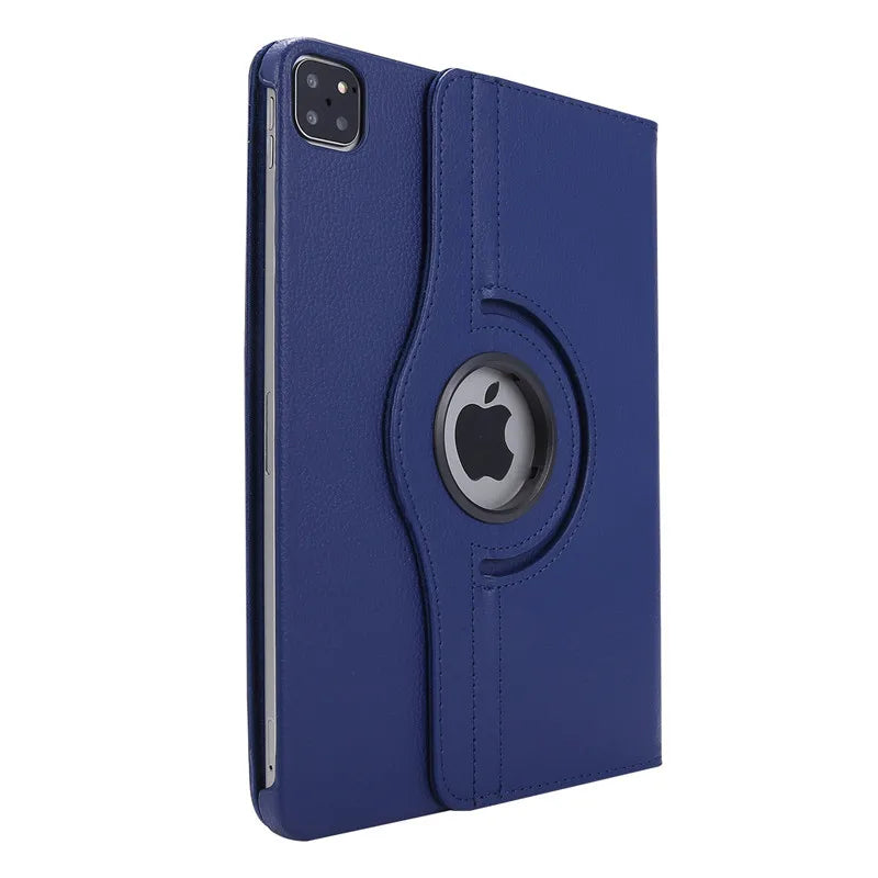360 Rotation For iPad Case Air Pro 2024 MINI 3 4 5 6 7 8 9 10 Generation 10.9 10.2 11 12.9 13 inch Leather Stand Tablet Cover