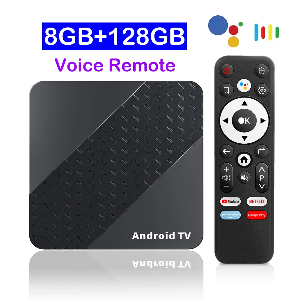 TV Box X10 Smart Android 16 TV Box RK3518 Dual Wifi 5G Wifi6 Google Assistant Netflix 8K 32GB 64GB 128GB 256GB Fast Set Top Box