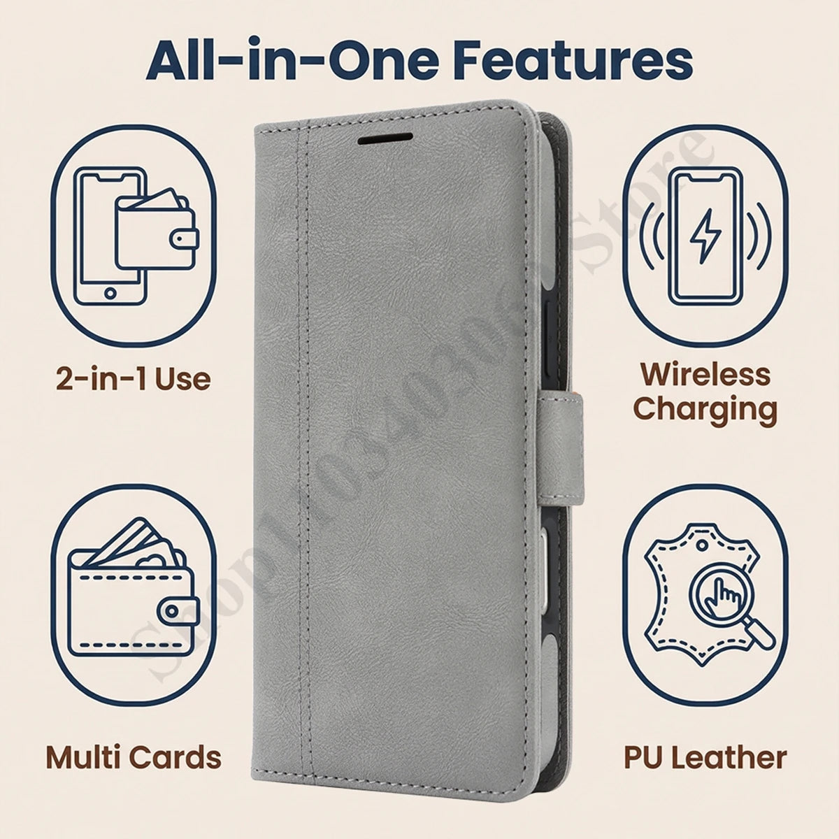 2 In 1 Leather Flip Case For Google Pixel 9 9pro 9A 10 10pro Pro XL 10A Cash Card Slots Holder Wireless Charging Phone Cover