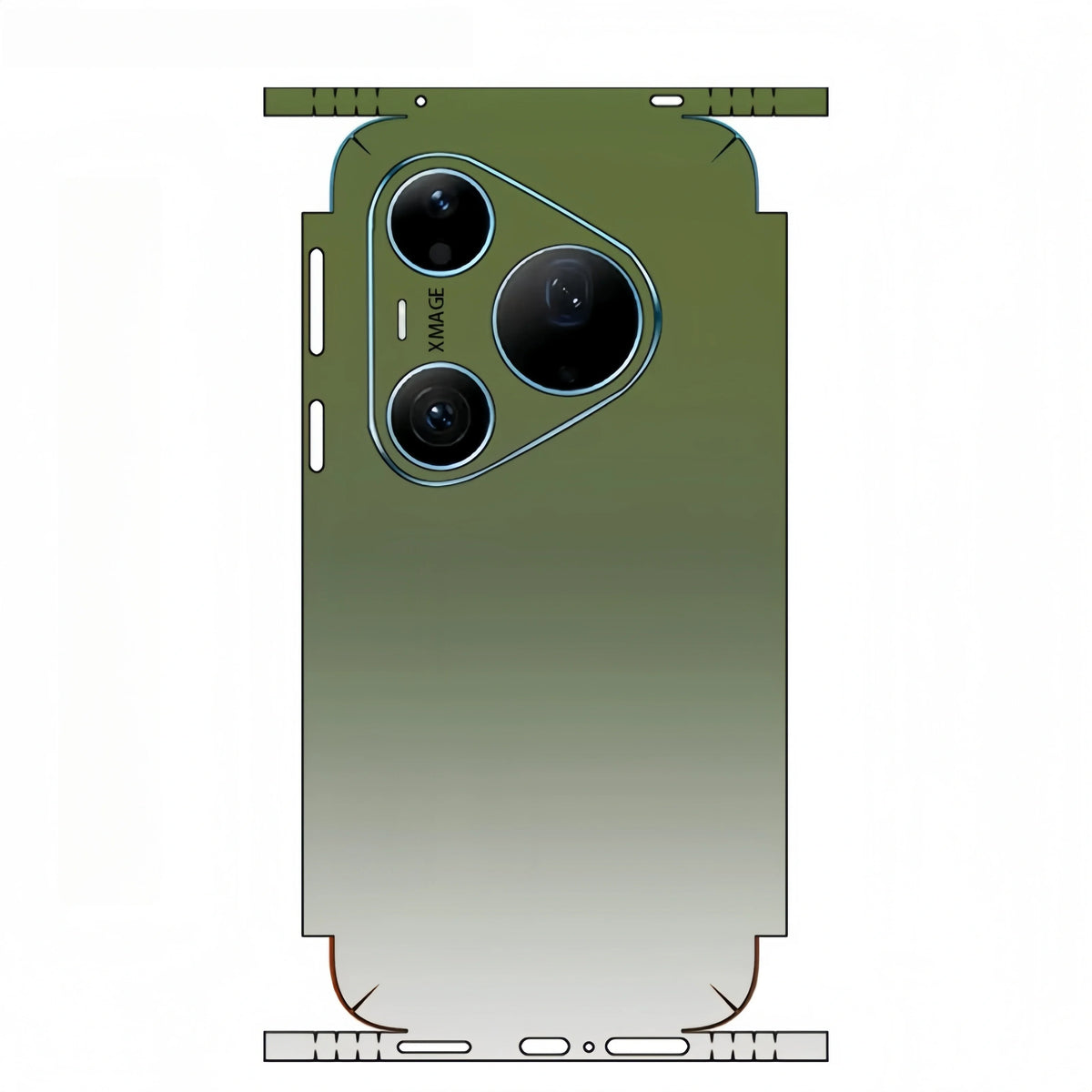 Colorful Matte Film Full Body Phone Protector Sticker For HUAWEI Pura 90 80 70 Ultra 70 Pro Back Sides Decal Wrap Skin Film