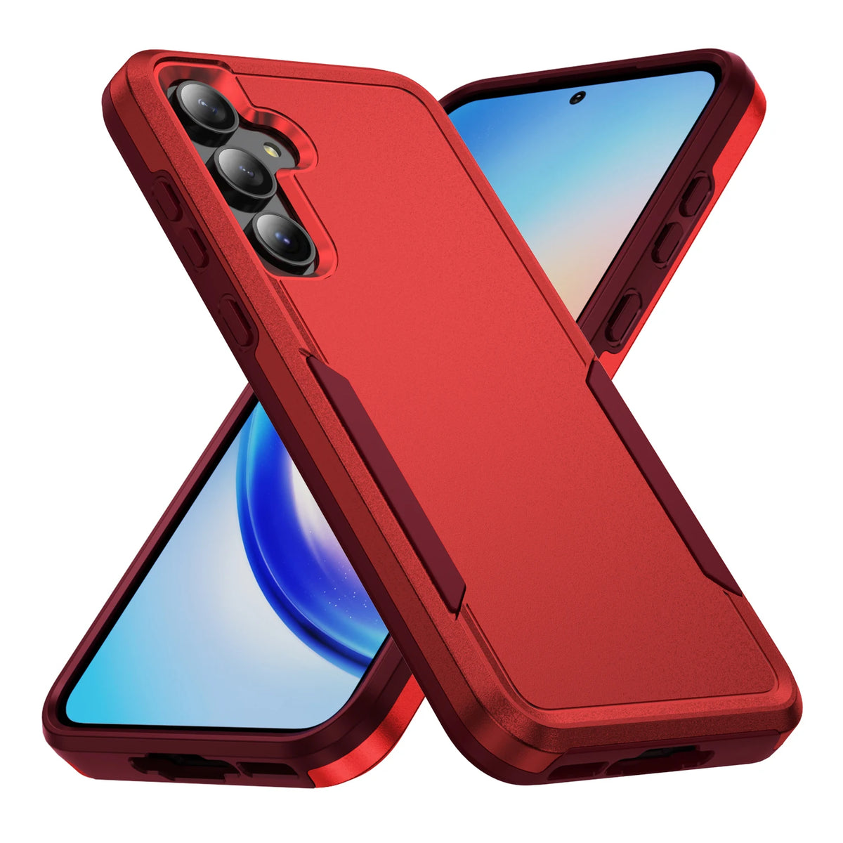 Military Grade Cases for Samsung Galaxy S25 FE S22 S23 S26 Plus S24 FE Ultra Edge A57 A17 A54 A16 5G A56 A55 A15 Armor Case