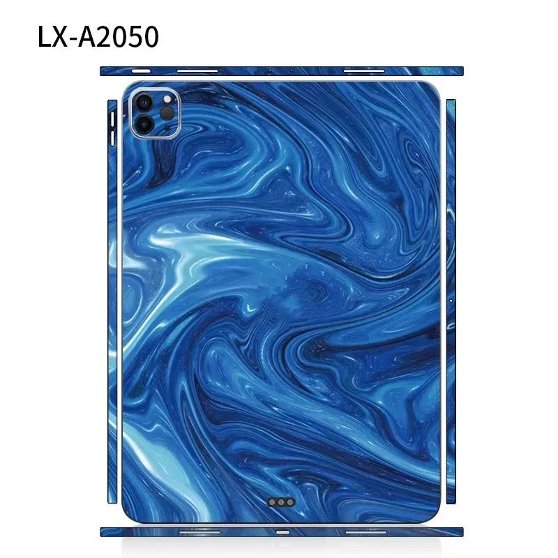 Tablet Sticker For 2025/2024 iPad Pro Air M4/M3 11/13 inch Colourful Skin Anti-scratch Sticker Tablet Bezel Section Sticker
