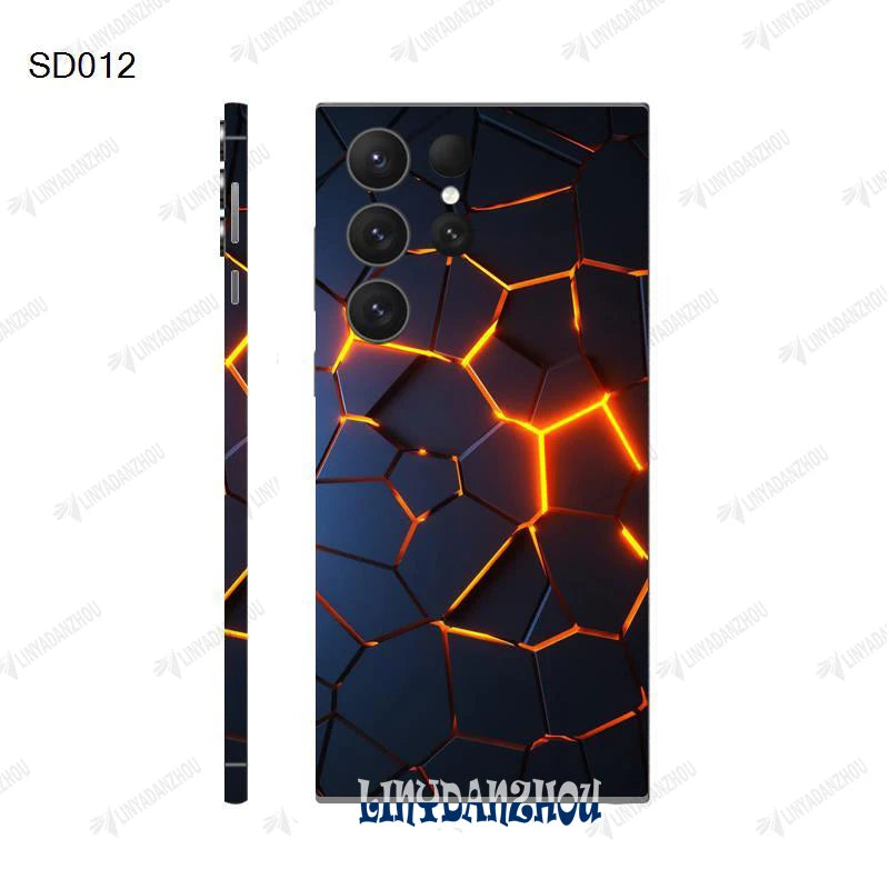 Skin for Samsung Galaxy S26 S24 S23 S22 S25 Ultra Note20 Decals Back Film Cover Screen Protector Wrap Ultra Thin Sticker