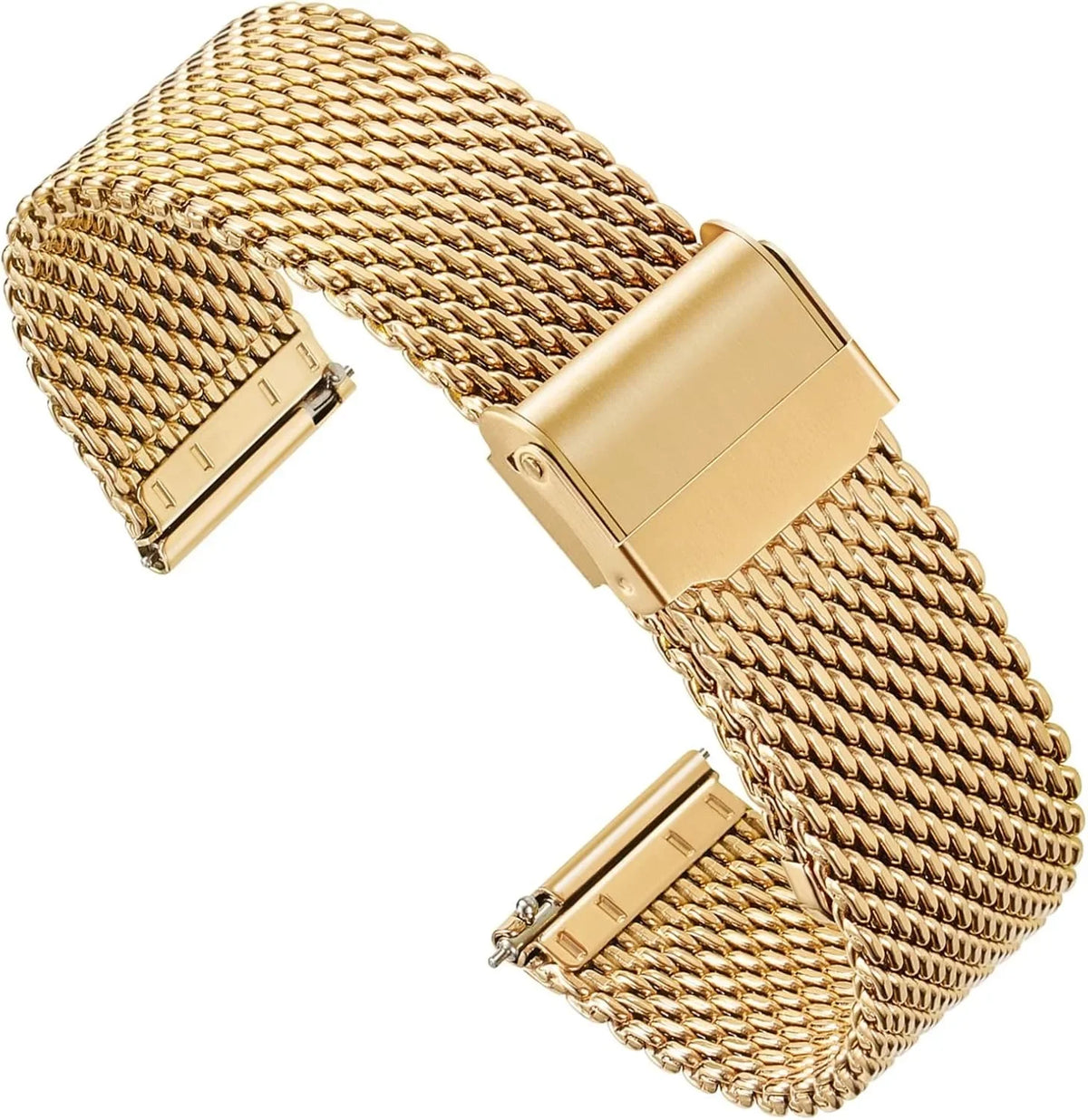 1.0mm Milanese Mesh Watchband Stainless Steel Shark Mesh Watch Strap 18mm 20mm 22mm 24mm Quick Release Bracelets for Seiko Belts