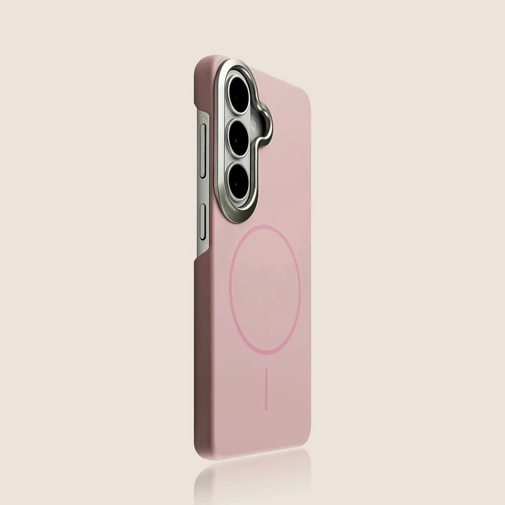 Metal PC Armor Matte For Magsafe Magnetic Case For Samsung S26 S25 Edge S24 S23 S22 Ultra Plus FE A57 A37 A17 A07 A36 A56 Cover