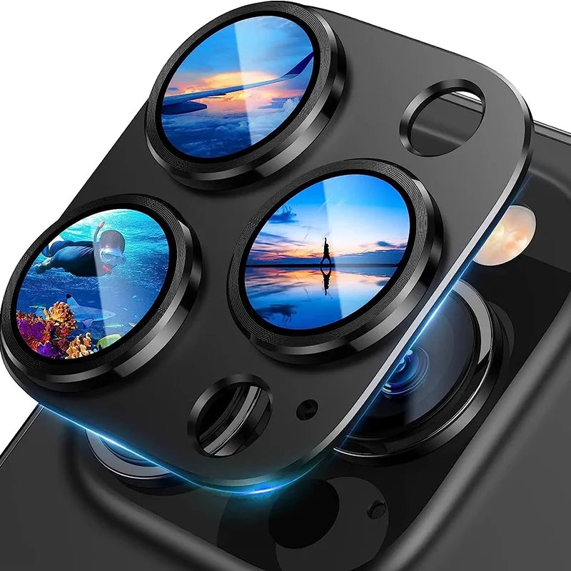 999D Metal Camera Lens Protector Film For iPhone 16 15 14 Pro Max Camera Tempered Glass For iPhone 14 15 16 Plus Lens Protectors