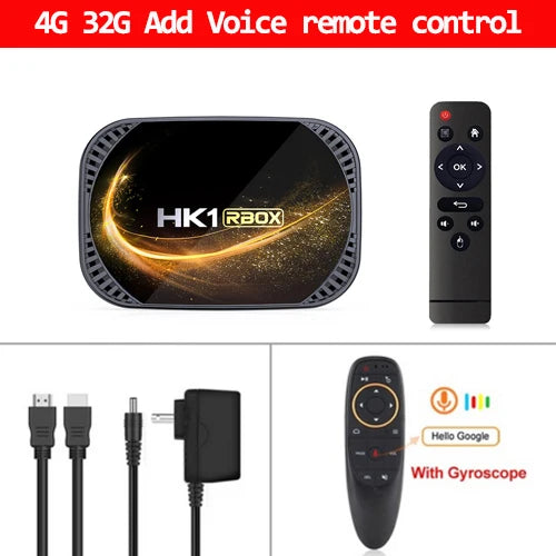 Smart TV Box HK1 RBOX X4S Amlogic S905X4 Android 11 4GB 64G 128GB 5G Dual WIFI 4K 8K BT Media Player Set Top Box 2G 16G TVBOX