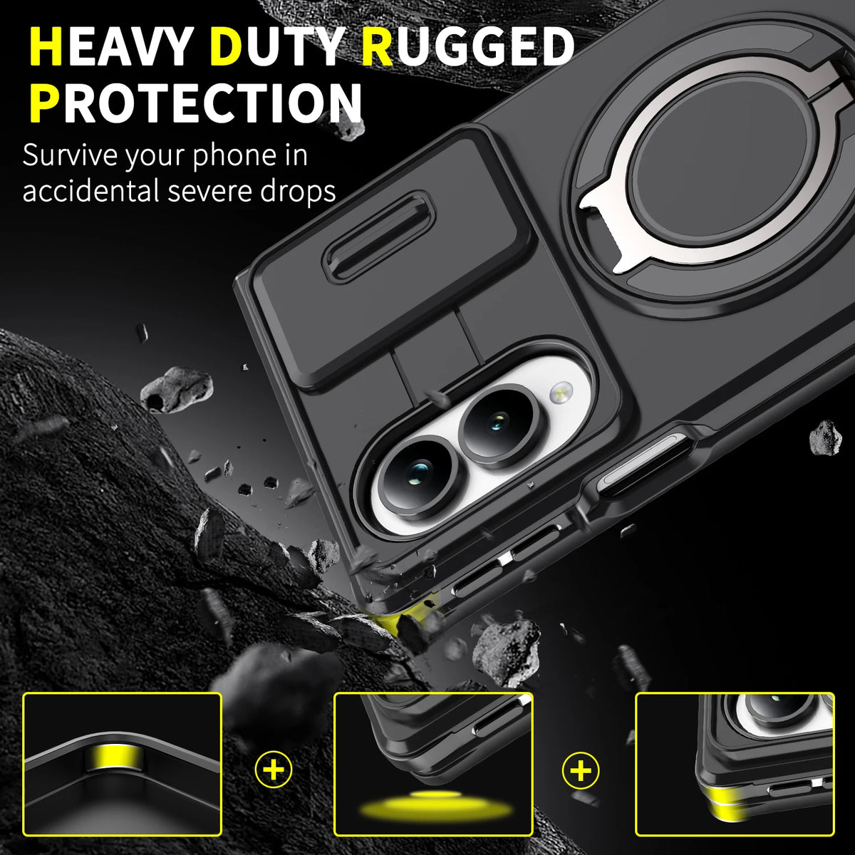 Kickstand Armor Had Rugged Case for Samsung Galaxy Z Fold 8 Fold8 Ultra Fold 7 6 Fold7 Fold6 Protection Mobile Phone Covers