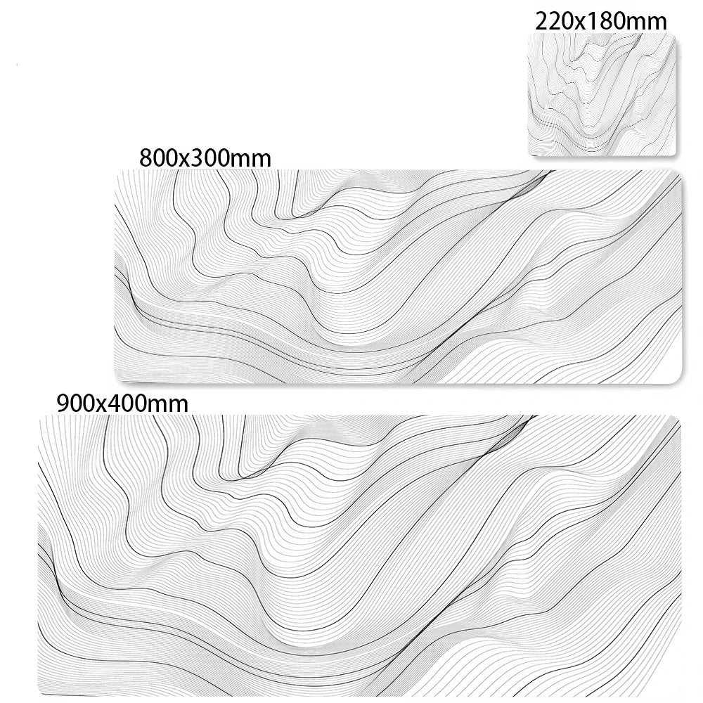 Strata Liquid Desk Mat Large Gaming Mouse Pad Non-Slip Rubber Game XXL Mouse Mat Computer Keyboard Mats Pad Big Mousepad 900x400