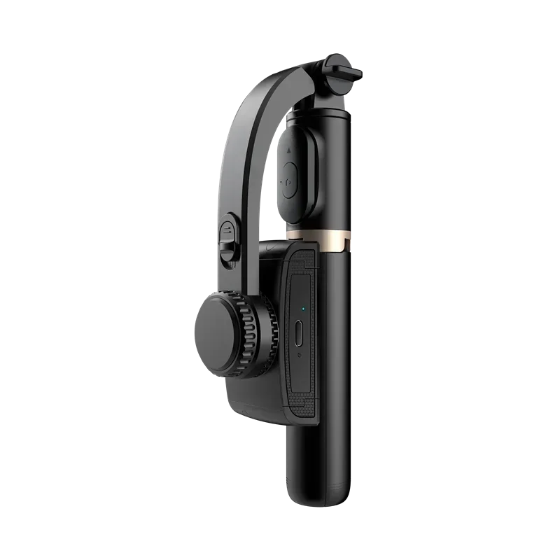 LISCN Gimbal Stabilizer Cellphone Tripod Stand Selfie Stick Adjustable Selfie Stick for Smartphone Gopro Vlog Record