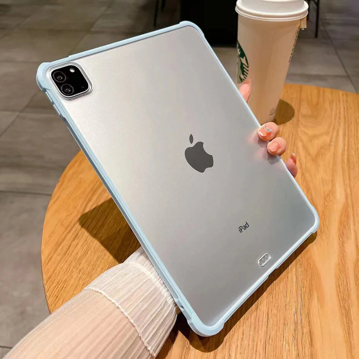 Translucent Matte Case for IPad Case M5 Pro Air A16 2025 13 11 12.9 4 5 6 7 8 9 10 Generation 10.2 10.9Inch Mini 7 Acrylic Funda