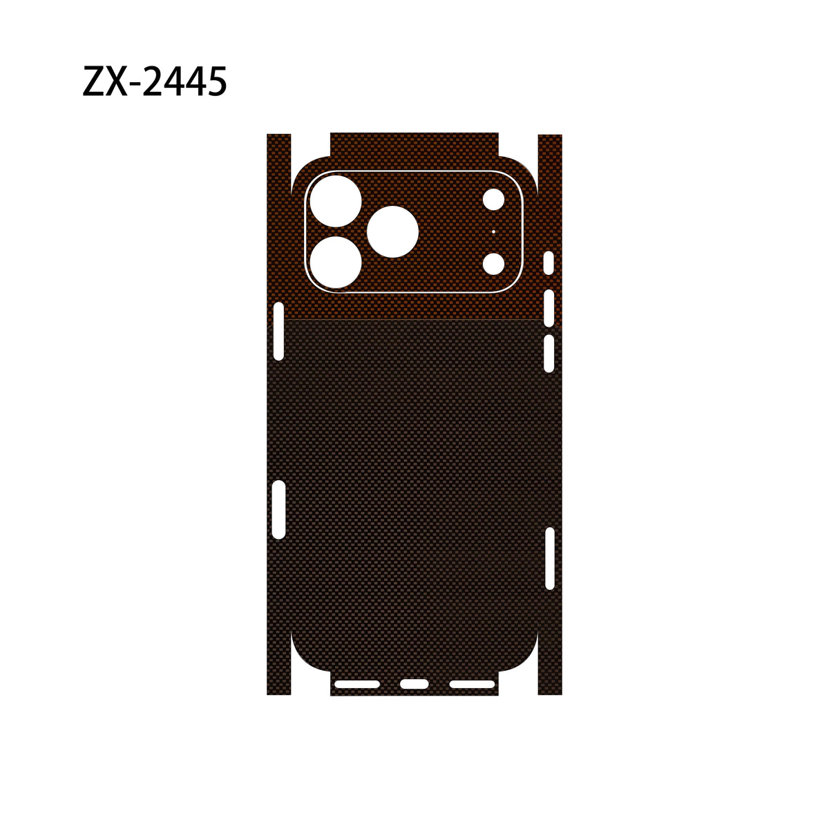 For Apple iPhone 17 16 15 14 IPhone13 Pro Max Full Body Wrap Decal Skin 3D Plain Color Rear Protective Sticker Film