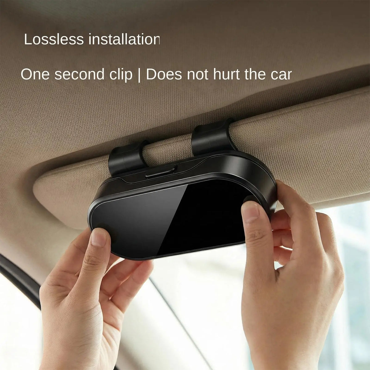 Visor Sunglasses Organizer Sunglasses Clip for Car Visor Vehicle Eyeglass Storage Case for Truck Sedan Automotive SUV Daily
