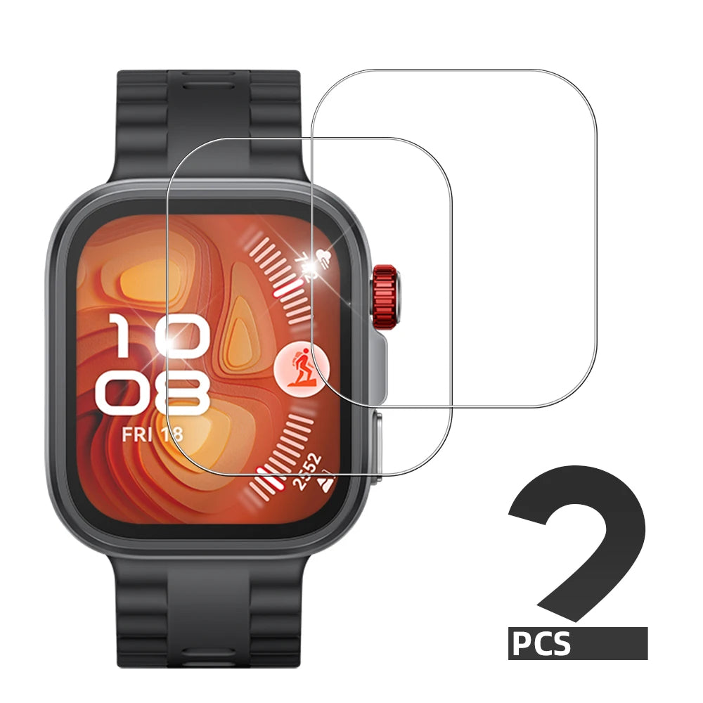 9H Tempered Glass for Huawei Watch Fit 4 Pro, Premium Screen Protector Durable HD Clear Anti-scratch Protection Film Accessories