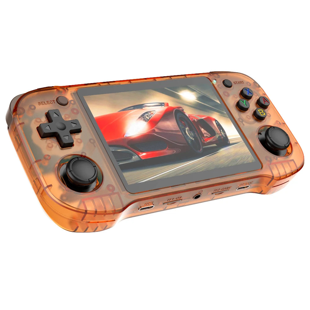R46H Retro Handheld Game Console Linux System 4.2Inch IPS Portable Pocket Player 128G 29K Games Video Gaming Kids Gifts R36S MAX