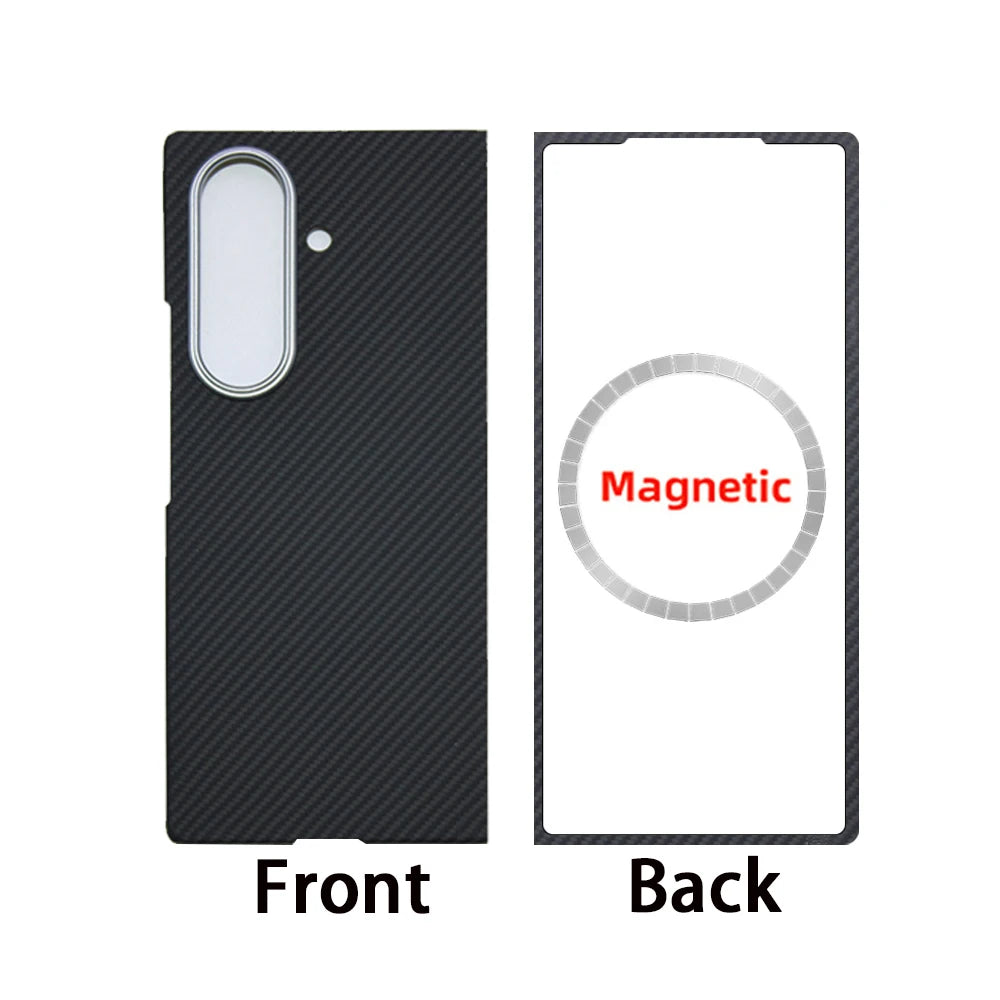 Samsung Fold 7 Kevlar Case Aramid Fiber Slim Thin Phone Cover Durable Protective Jacket for Samsung Fold 7 Model