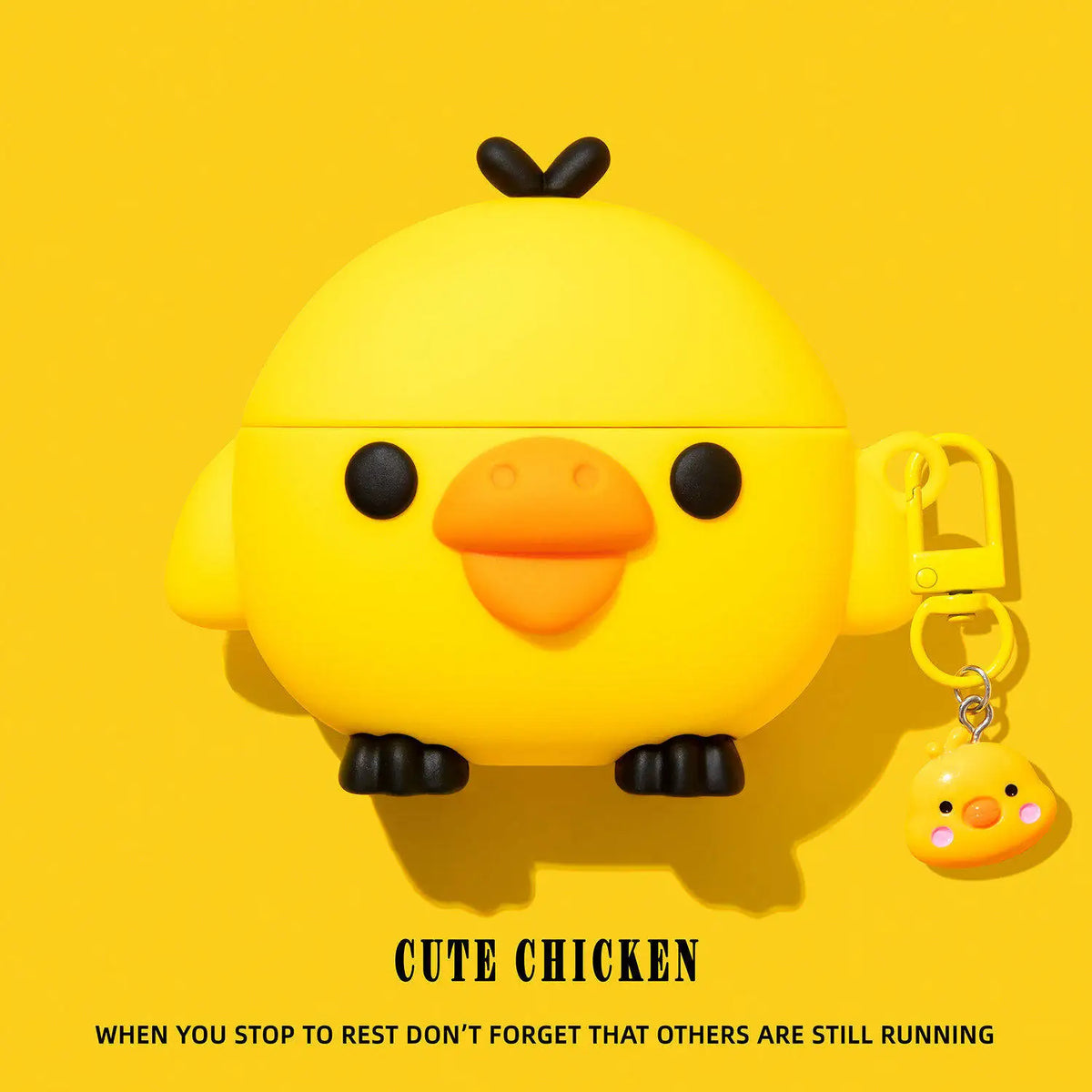 For Airpods 3 4 5 Pro Pro 2 Pro 3 big nostrils Chicken Silicone Earphone Case Cover