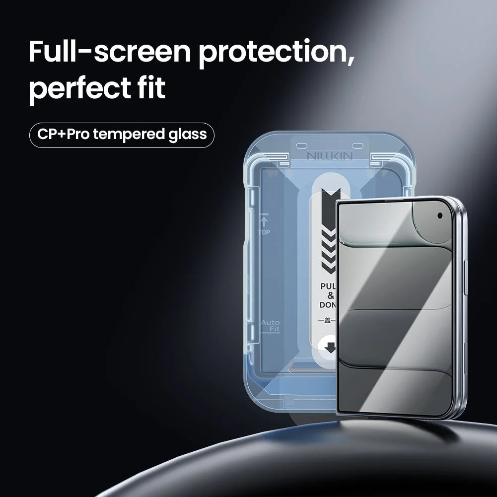 Nillkin For Apple iPhone Duo Glass CP+ Pro Tempered Glass CP+ Pro 9H 2.5D Full Cover Ultra-Clear Dust-Free Screen Protector