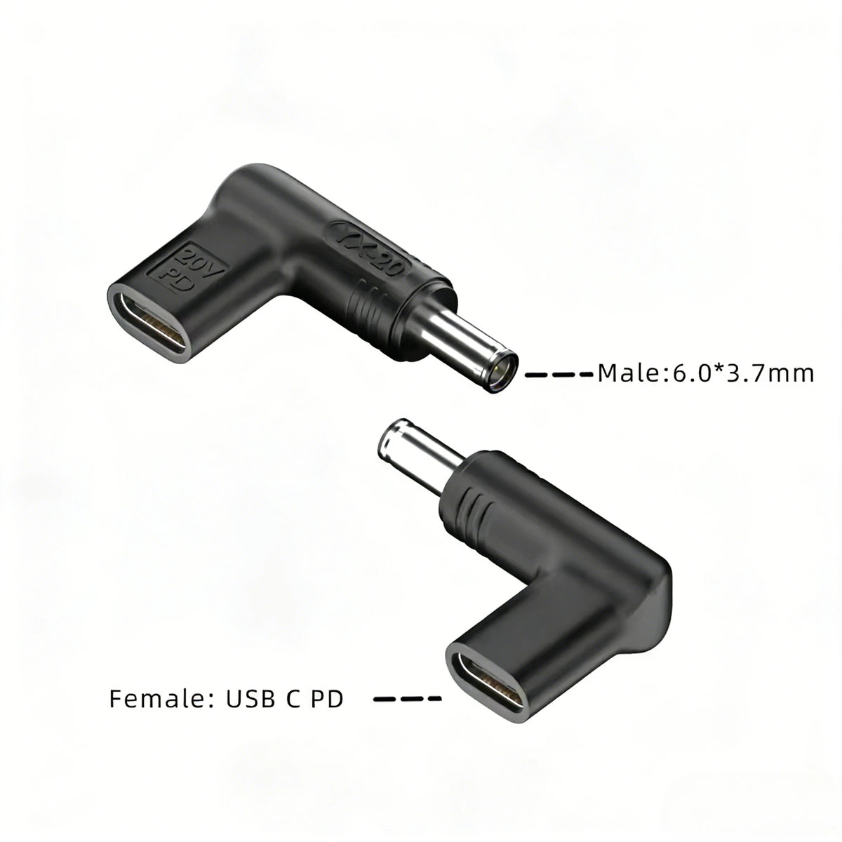 PD 100W Type C to Universal Laptop Charger Converter for Asus Lenovo Hp Dell Acer Samsung USB C Fast Charger Adapter Connector
