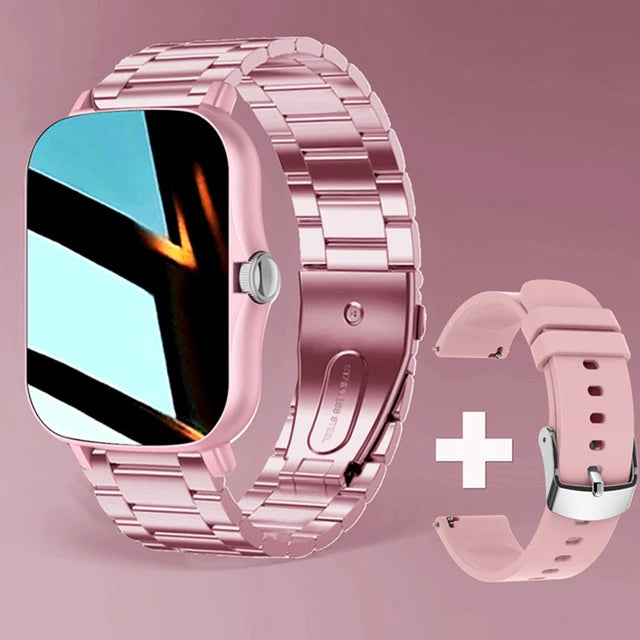 2026 New Smart Watch Bluetooth Call Fitness Tracker Heart Rate Sleep Record Outdoor Sport Watch for Android/IOS Men Women HT30