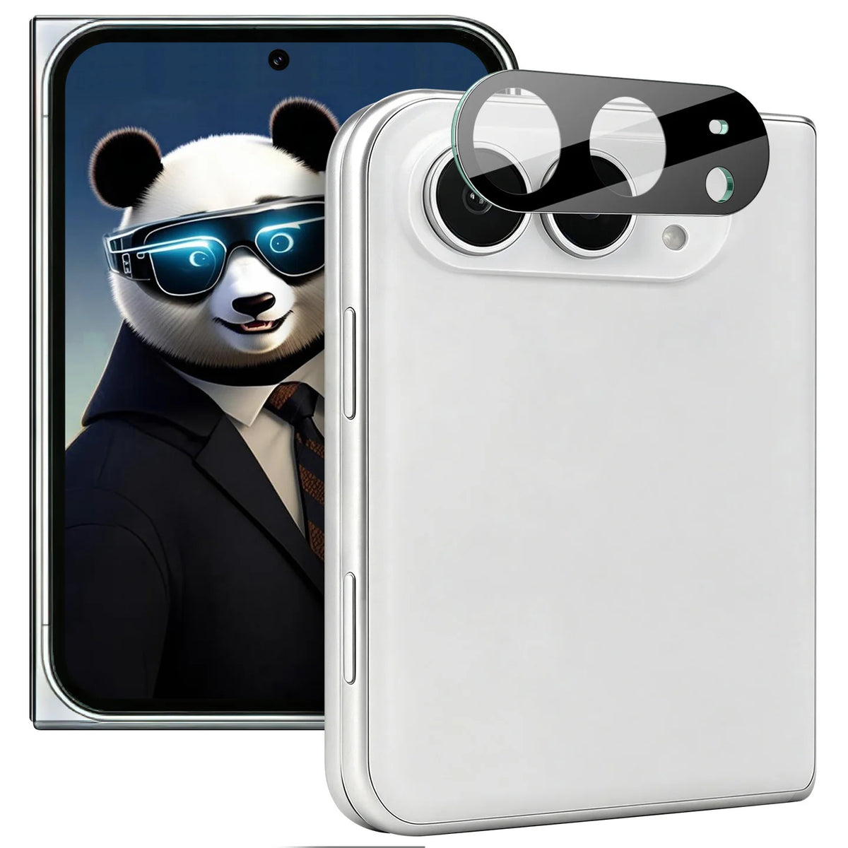 Camera Lens Glass For iPhone Duo Fold Protector Film Anti Fingerprint 9H Hardness HD Clear LS0003