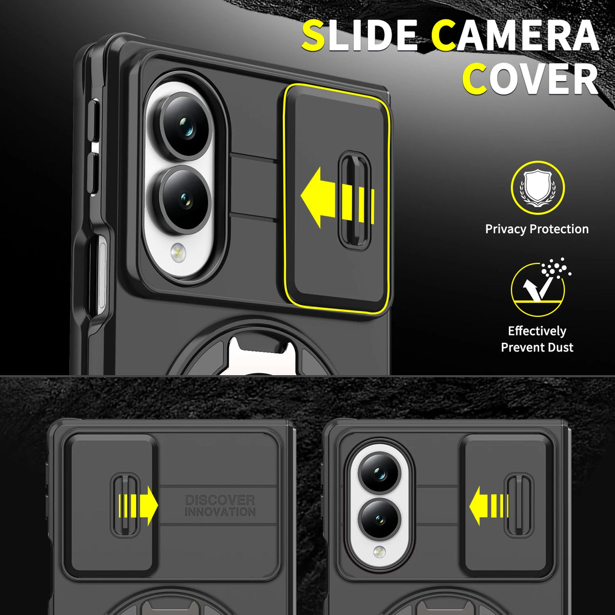 Kickstand Armor Had Rugged Case for Samsung Galaxy Z Fold 8 Fold8 Ultra Fold 7 6 Fold7 Fold6 Protection Mobile Phone Covers