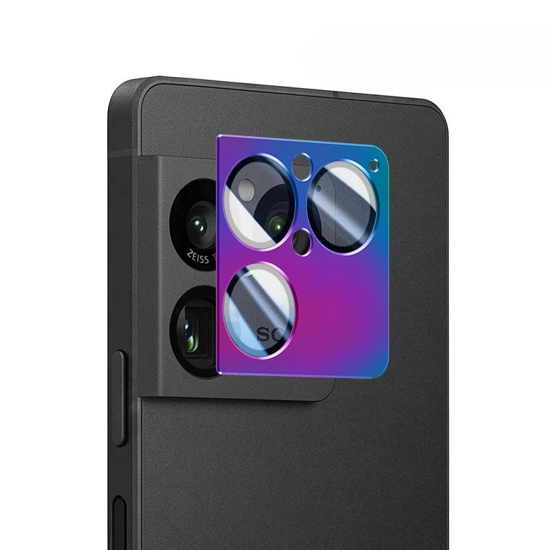 For Sony Xperia 1 VIII 8th Metal Camera Bezel Protector For Sony Xperia1-VIII Camshield Armor Lens Glass Film Cover Sticker