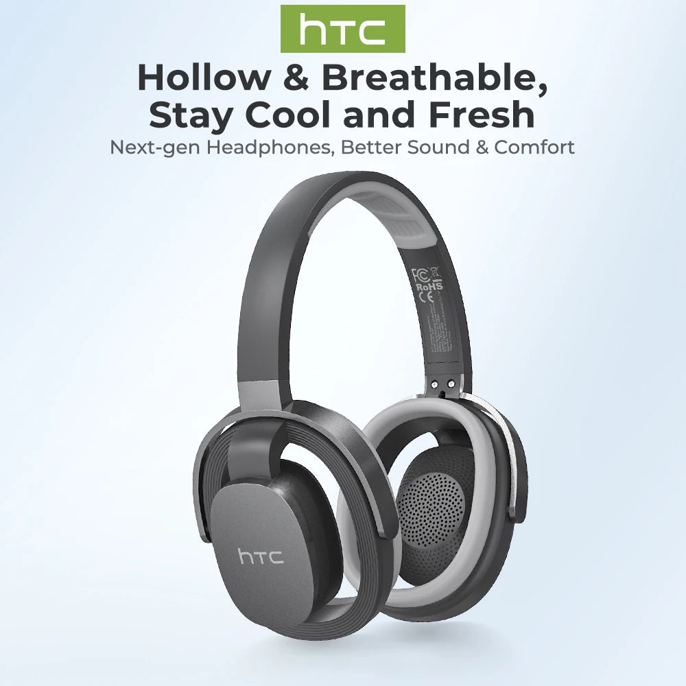 HTC HP07 Over-ear Headphones 134 Languages Translation Earphones Face-to-Face Translation Earphones Ultra-long Life Battery