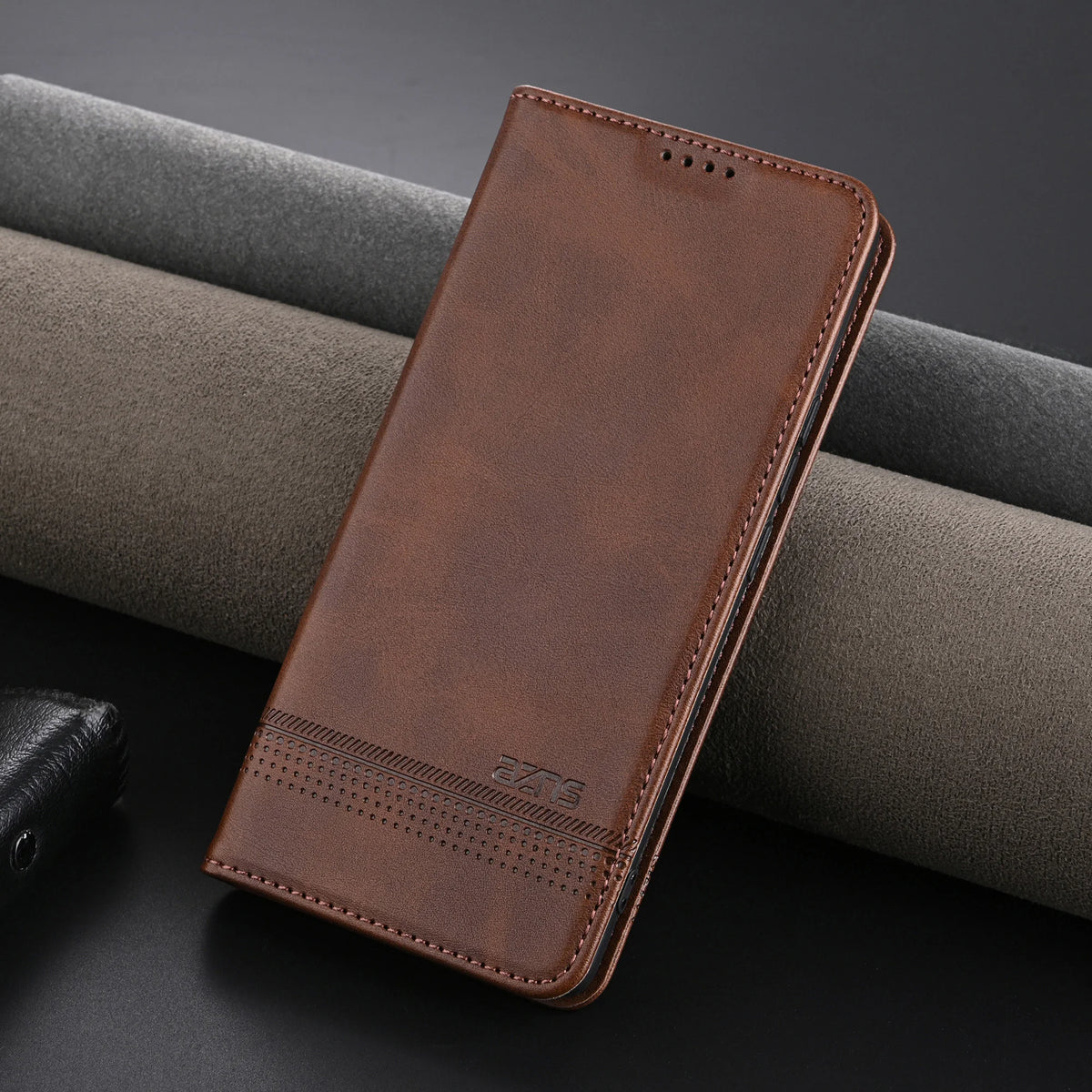 EUCAGR PU Leather Wallet Phone Case For Samsung Galaxy S26Ultra/S25/S24/S23/S22/S21/S22/S21/S20/S10/S9/S8 Cord Slot Holder Cover